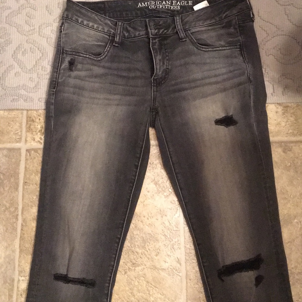 AE low rise jeggings